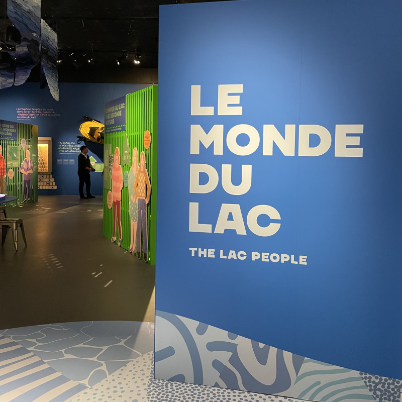 Entrée de l'exposition